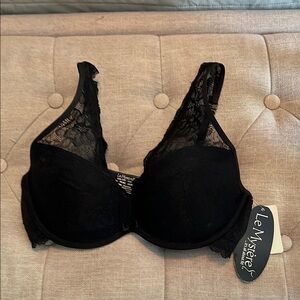Le Mystere Black Lace Bra Kate 32C